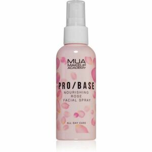 MUA Makeup Academy PRO/BASE Rose pleťová mlha pro fixaci make-upu s růžovou vodou 70 ml obraz