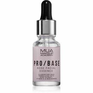 MUA Makeup Academy PRO/BASE Rose rozjasňující podkladová báze pod make-up s výtažkem ze šípkové růže 15 ml obraz