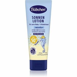 Bübchen Sensitive Sun Lotion SPF 50+ ochranné opalovací mléko pro děti SPF 50+ 100 ml obraz