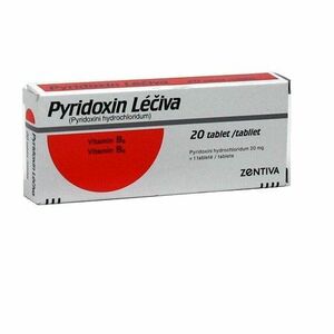 Pyridoxin Léčiva 20 mg 20 tablet obraz