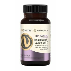 Nupreme Liposomal kyselina hyaluronová + Vitamin C 30 kapslí obraz