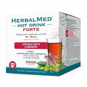 Dr. Weiss HerbalMed Hot Drink Forte s kofeinem 24 sáčků obraz