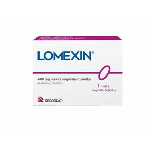 Lomexin 600 mg 1 vaginální tobolka obraz