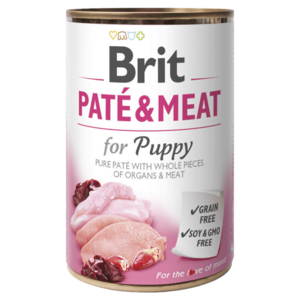 BRIT Paté & Meat for Puppy konzerva pro psy 400 g obraz