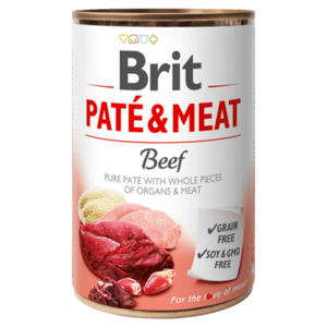 BRIT Paté & Meat Beef konzerva pro psy 400 g obraz