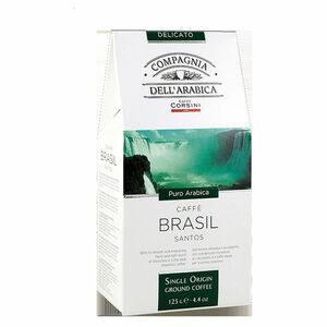 CORSINI Single Brasilie Santos káva mletá 125 g obraz