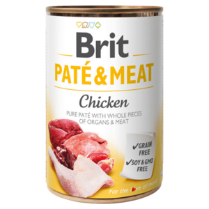 BRIT Paté & Meat Chicken konzerva pro psy 400 g obraz
