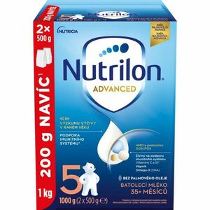 Nutrilon Advanced 5 batolecí mléko 2x500 g obraz
