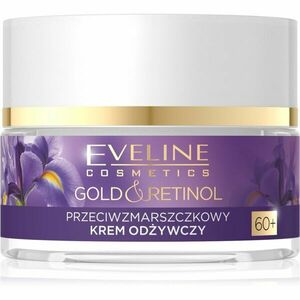 Eveline Cosmetics Gold & Retinol intenzivně vyživující krém proti vráskám 60+ 50 ml obraz