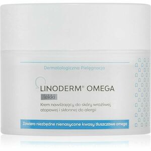 Linoderm Omega Light Cream lehký pleťový krém pro citlivou pleť 50 ml obraz