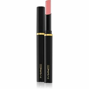 MAC Cosmetics Powder Kiss Velvet Blur Slim Stick matná hydratační rtěnka odstín Peppery Pink 2 g obraz