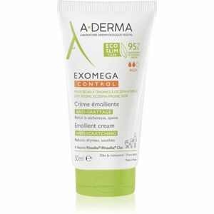 A-Derma Exomega Control hydratační krém pro velmi suchou citlivou a atopickou pokožku 50 ml obraz