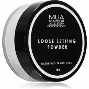 MUA Makeup Academy Matte transparentní sypký pudr pro matný vzhled 16 g obraz