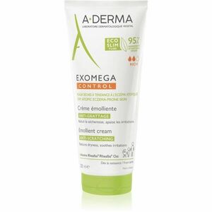 A-Derma Exomega Control hydratační krém pro velmi suchou citlivou a atopickou pokožku 200 ml obraz