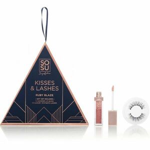 SOSU Cosmetics Limited Edition Kisses & Lashes dárková sada Ruby Blaze obraz
