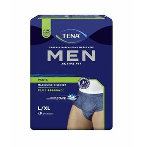 Tena Men Pants Plus Large inkontinenční kalhotky modré 8 ks obraz