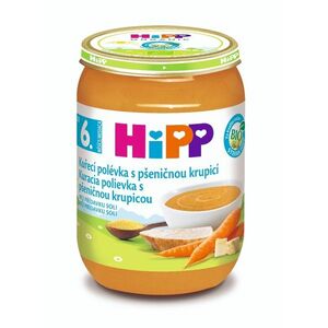 Hipp BABY MENU BIO Kuřecí polévka s pšeničnou krupicí 190 g obraz