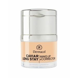 Dermacol Caviar Long Stay make-up and corrector 1.0 pale 30 ml obraz