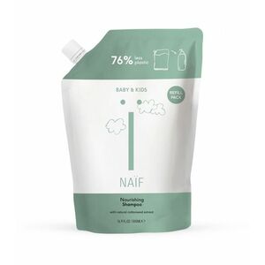 NAIF Výživný šampon pro děti a miminka náhradní náplň 500 ml obraz