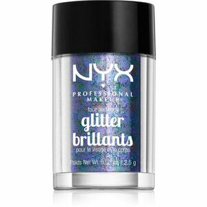 NYX Professional Makeup Face & Body Glitter Brillants třpytky na obličej i tělo odstín 11 Violet 2.5 g obraz
