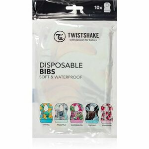 Twistshake Disposable Bibs bryndák jednorázový 10 ks obraz