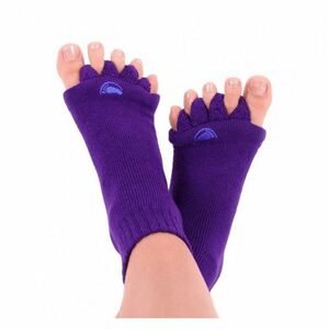 HAPPY FEET Adjustační ponožky purple velikost M obraz
