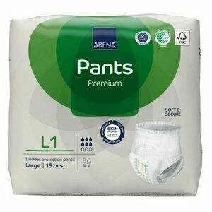 ABENA Pants premium L1 inkontinenční kalhotky 15ks obraz