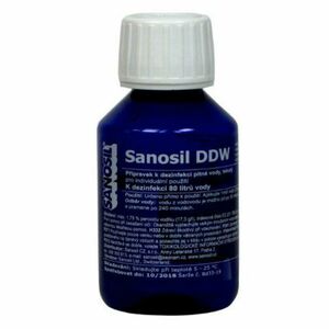 Sanosil DDW dezinfekce pitné vody 80 ml/80l vody obraz