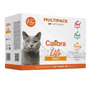 CALIBRA Life kapsa Adult Multipack kapsičky pro kočky 12 x 85 g obraz