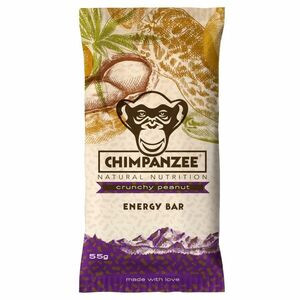 CHIMPANZEE Energy bar crunchy peanut 55 g obraz