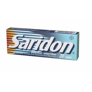 Saridon 20 tablet obraz