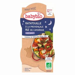 Babybio Ratatouille po provensálsku s rýží 2x200 g obraz