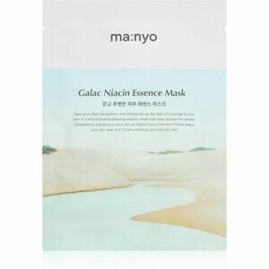 ma: nyo Galac Niacin Essence rozjasňující plátýnková maska s hydratačním účinkem 30 g obraz