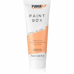 Fudge Paintbox semi-permanentní barva na vlasy na vlasy odstín Coral Blush 75 ml obraz