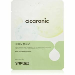 SNP Prep Cicaronic zklidňující plátýnková maska pro suchou a podrážděnou pleť 20 ml obraz