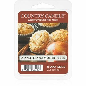 Country Candle Apple Cinnamon Muffin vosk do aromalampy 64 g obraz