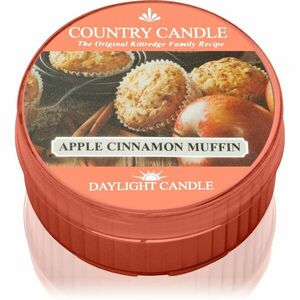 Country Candle Apple Cinnamon Muffin čajová svíčka 42 g obraz