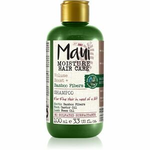 Maui Moisture Volume Boost + Bamboo Fibers posilující šampon pro jemné a zplihlé vlasy 100 ml obraz