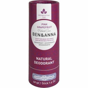 BEN&ANNA Natural Deodorant Pink Grapefruit tuhý deodorant 40 g obraz