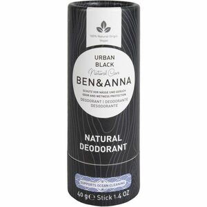BEN&ANNA Natural Deodorant Urban Black tuhý deodorant 40 g obraz