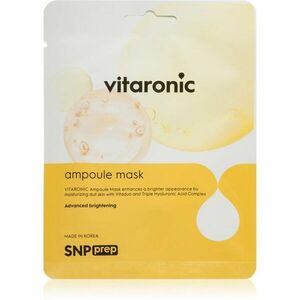 SNP Prep Vitaronic rozjasňující plátýnková maska s vitaminem C 25 ml obraz