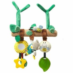 BabyOno Have Fun Educational Toy kontrastní závěsná hračka Gardener Teddy 1 ks obraz