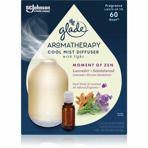 GLADE Aromatherapy Moment of Zen aroma difuzér s náplní Lavender + Sandalwood 17, 4 ml obraz