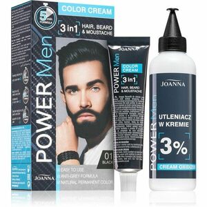 Joanna Power Men barva na vlasy pro muže odstín Black obraz