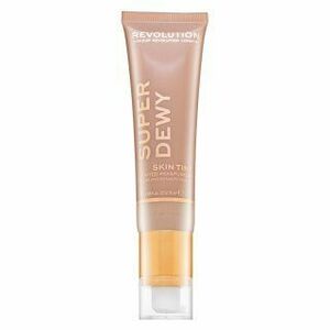 Makeup Revolution Super Dewy Skin Tint Moisturizer - Light Beige tónující a hydratační emulze 55 ml obraz