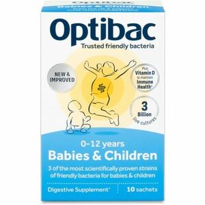 Optibac Babies & Children probiotika pro miminka a děti 10 ks obraz