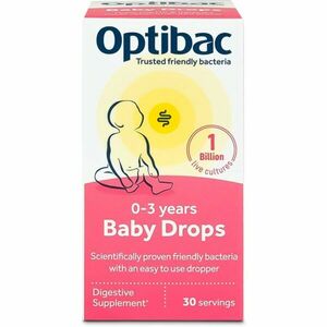 Optibac Baby Drops probiotika pro děti v kapkách 10 ml obraz