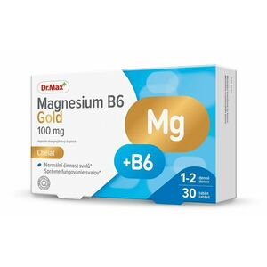 Dr. Max Magnesium B6 Gold 100 mg 30 tablet obraz