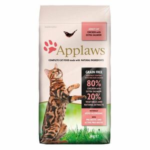 APPLAWS Adult cat chicken & salmon granule pro kočky 1 ks, Hmotnost balení: 2 kg obraz