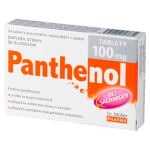 DR. MÜLLER Panthenol tablety 100 mg 24 tablet obraz